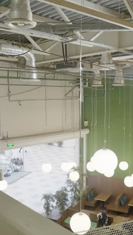 shopping mall interior view