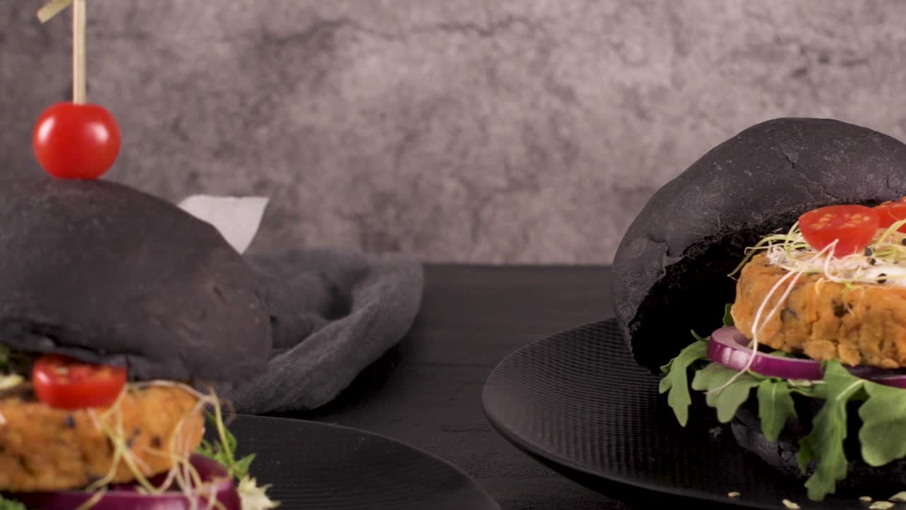 hamburguesas de verduras a la parrilla