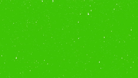 Gráfico-Animado-De-Gotas-De-Lluvia-Cayendo-Sobre-Una-Pantalla-Verde-En-4k