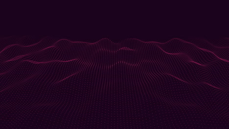 Dynamic-movement-dark-purple-background-with-jagged-lines-and-dispersed-dots