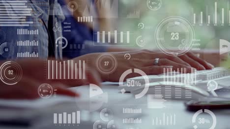 conceptual business dashboard for financial data analysis