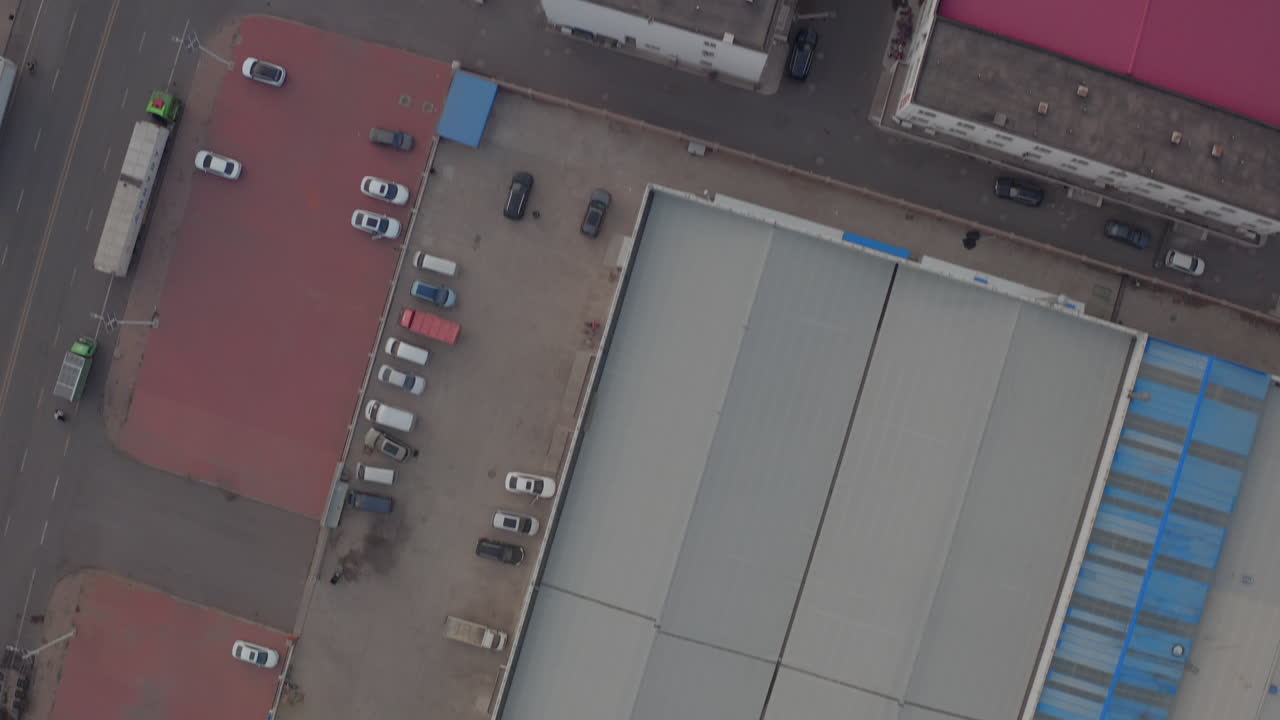 zona industrial desolada en la ciudad de tianjin, china