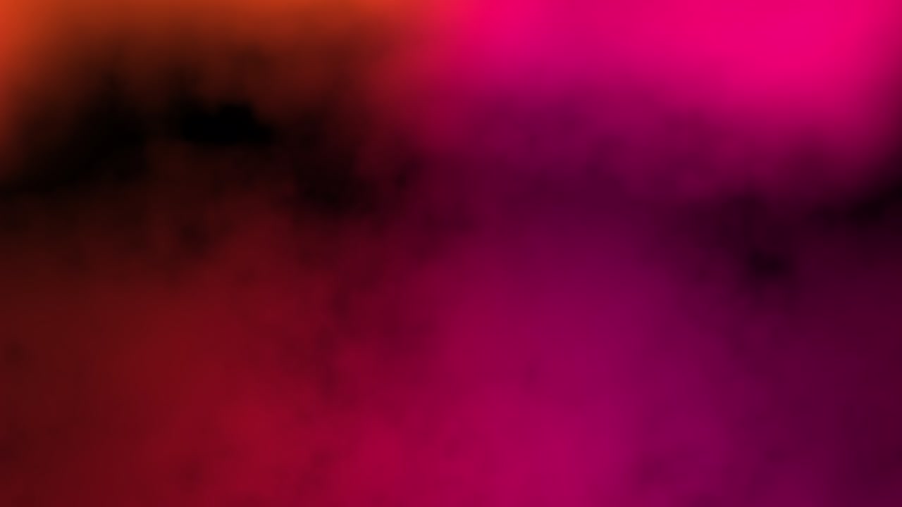 Red mystical smoke, dark cloudscape, magic pattern. Loop stock video.