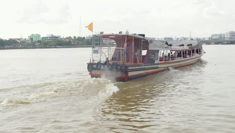 river boat in bangkok, thailand