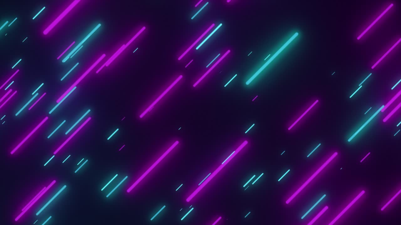 Abstract Linee al neon sullo sfondo