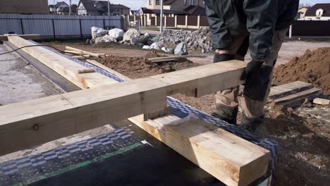 House Foundation Construction