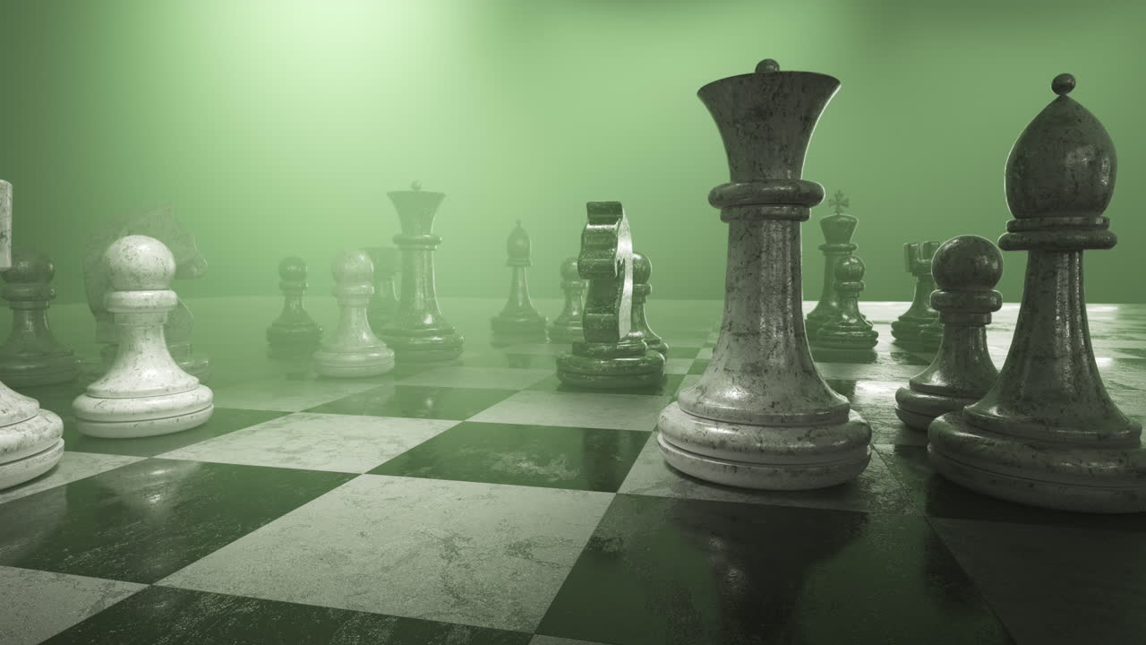Il misterioso gioco dei pezzi degli scacchi