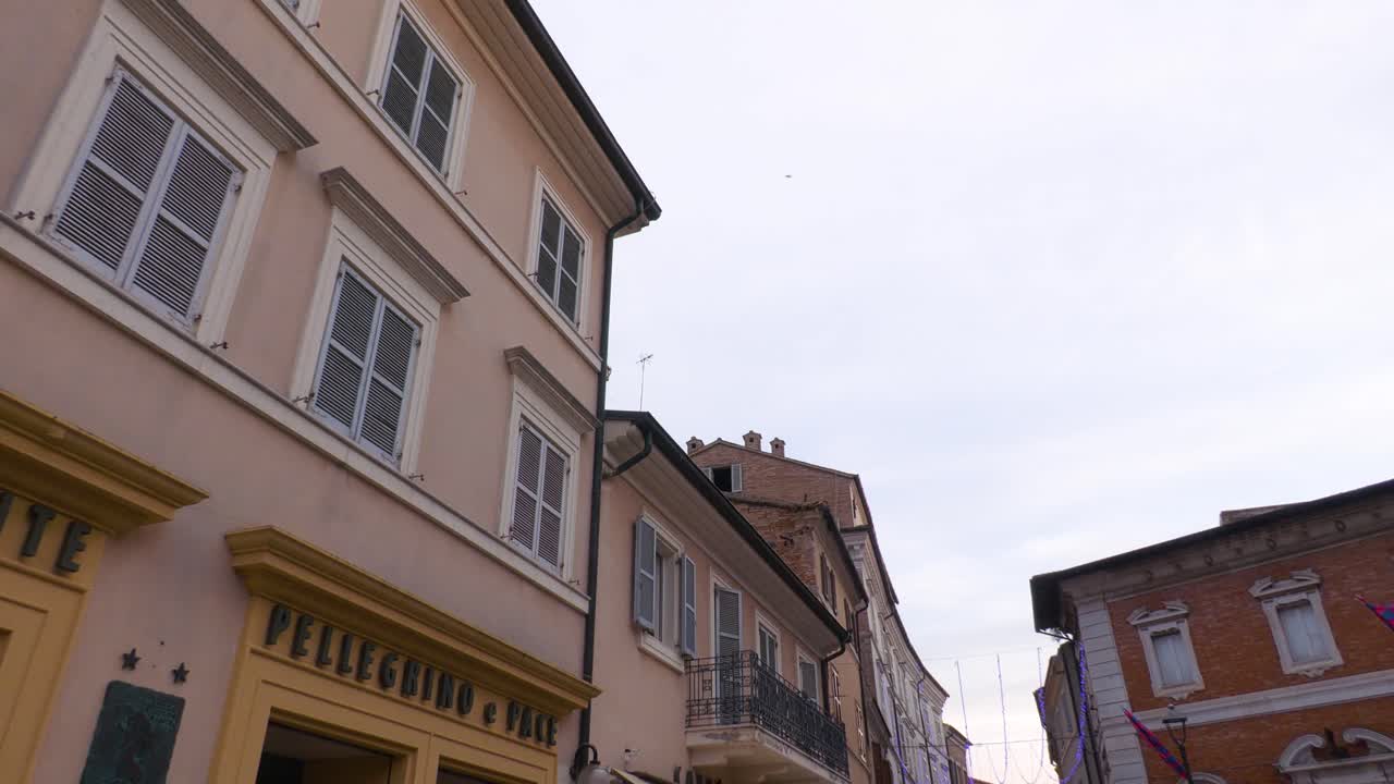 Charming Italian Town: Exploring Historic Streets and Buildings