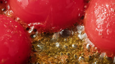 sizzling fresh tomatoes