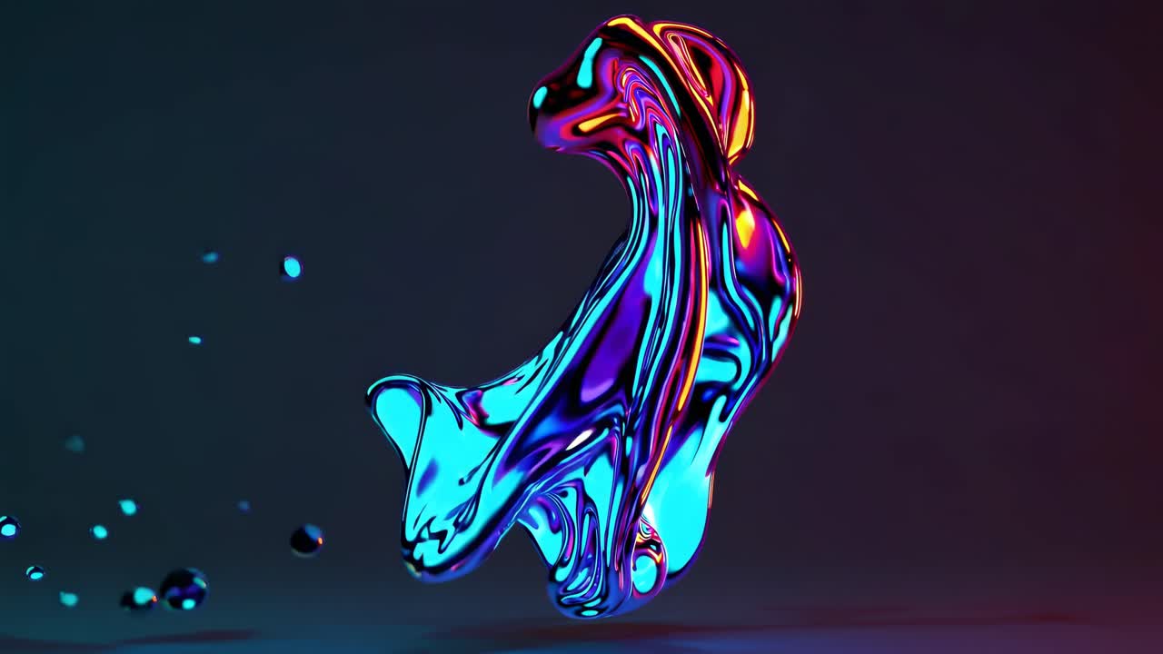 Abstract Splash liquido