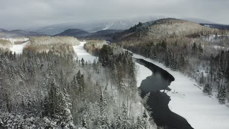 schöne 4k filmische winterlandschaft-1