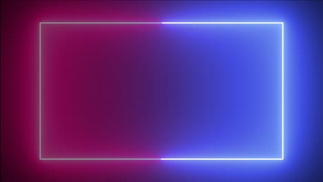 signo de neón colorido color de brillo de neón movimiento de arte de bucle sin costuras fondo abstracto pantalla de movimiento fondo forma de caja animada líneas de bucle de diseño 4k espectáculo de láser de animación en bucle espectro ultravioleta 4k