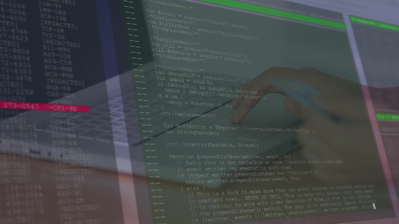 animazione dell'elaborazione dei dati sulla sezione centrale di una donna con carta di credito utilizzando un portatile