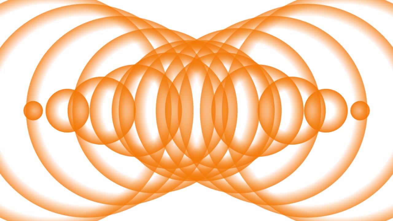 onda de sonido onda de fondo blanco forma animación gráficos de movimiento