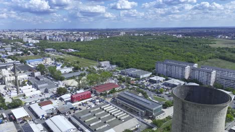 Aerial---Heidelbergcement-Militari-Fertigbetonlieferant;-Bukarest