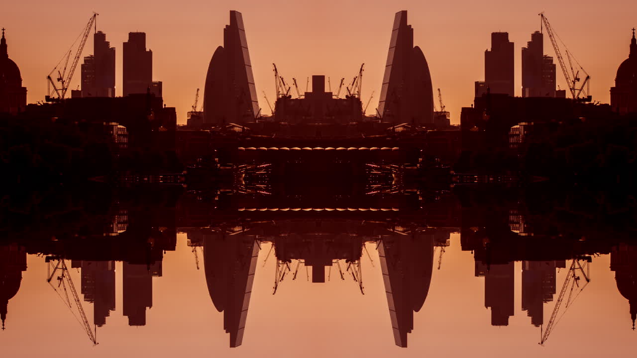 런던 알드위치 추상 4k 15