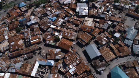 vista aérea de la zona residencial rural en la ciudad de dar es salaam
