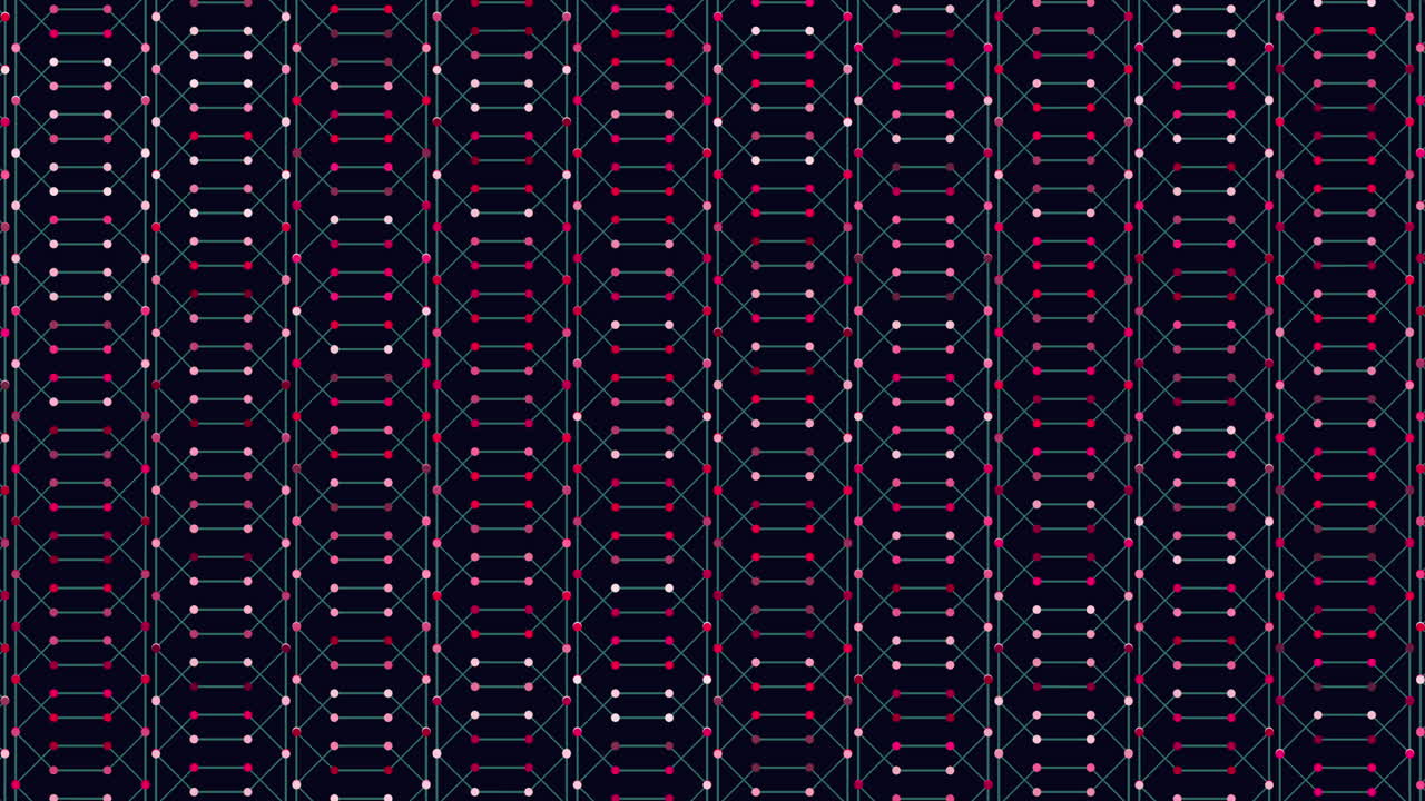 Contemporary grid black and blue lines in geometric pattern