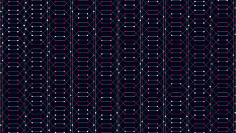 contemporary grid black and blue lines in geometric pattern