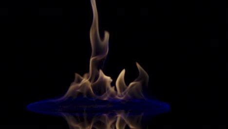 abstract flame patterns