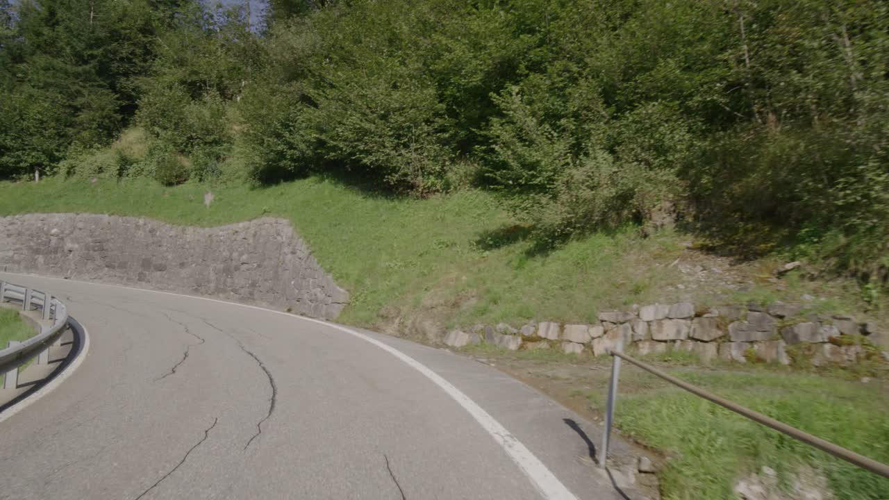 스위스 서스텐패스 주행 영상