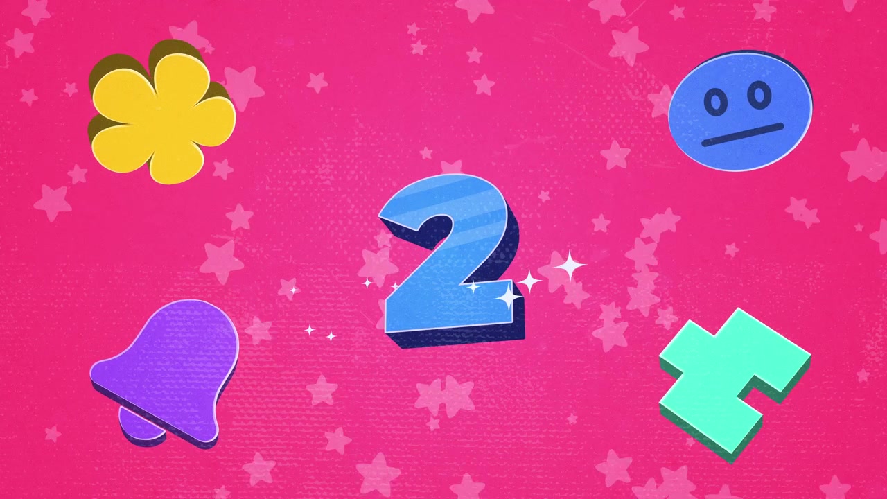 Playful Number Two Animation