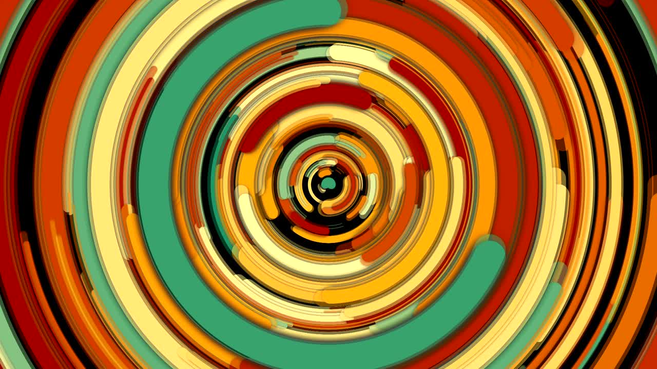 espiral abstracta líneas rotativas y retorcidas brillantes, fondo generado por computadora, fondo de renderización 3d