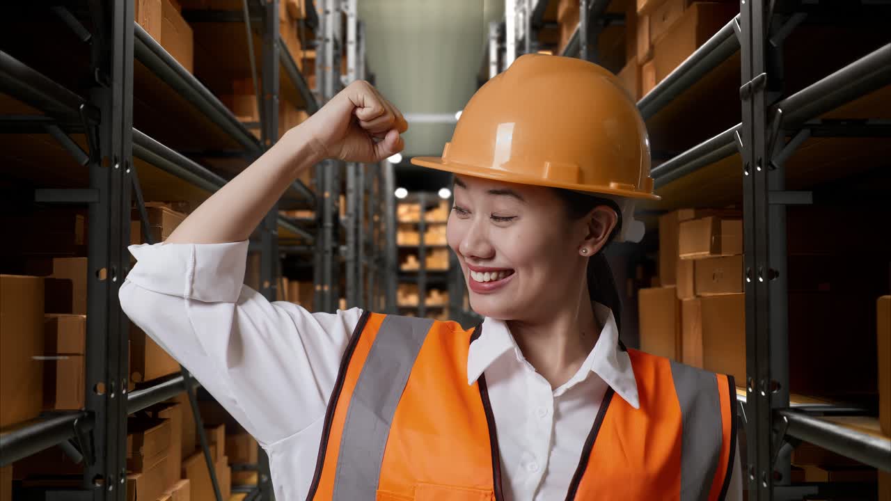 행복한 창고 노동자