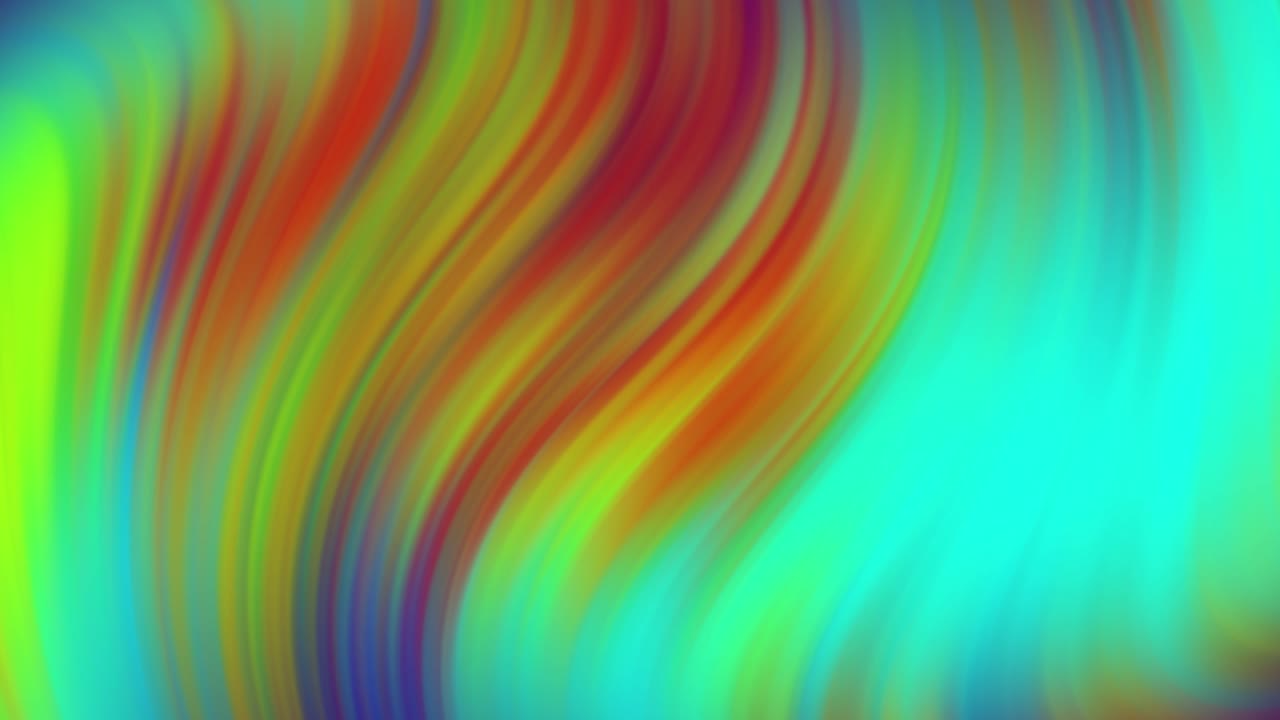 colorido brillante bucle sin costuras torcido gradiente fondo.3d hacer filas coloridas púrpura rojo amarillo azul rayas ondulantes