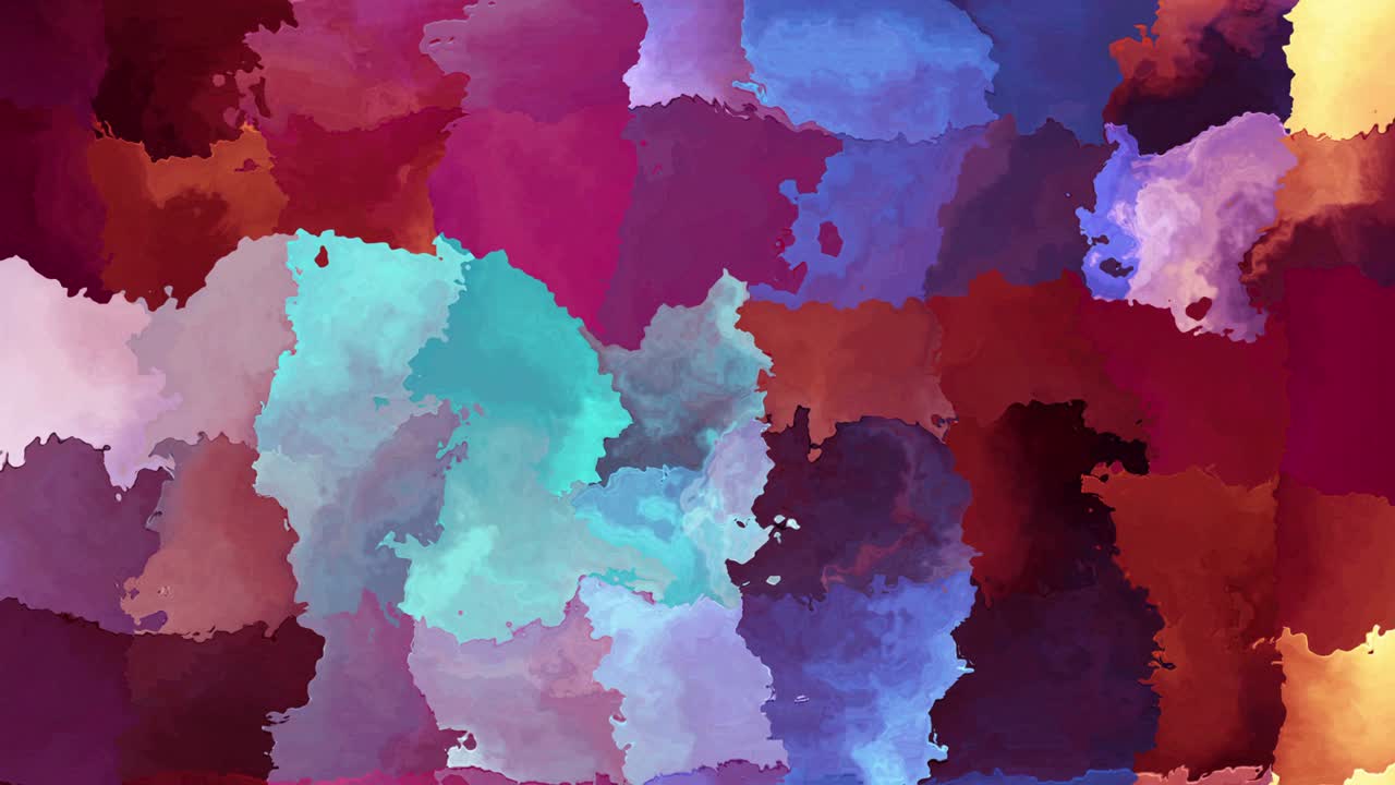 bucle de fondo de pintura de colores abstractos