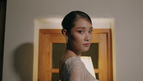 beautiful bride portrait