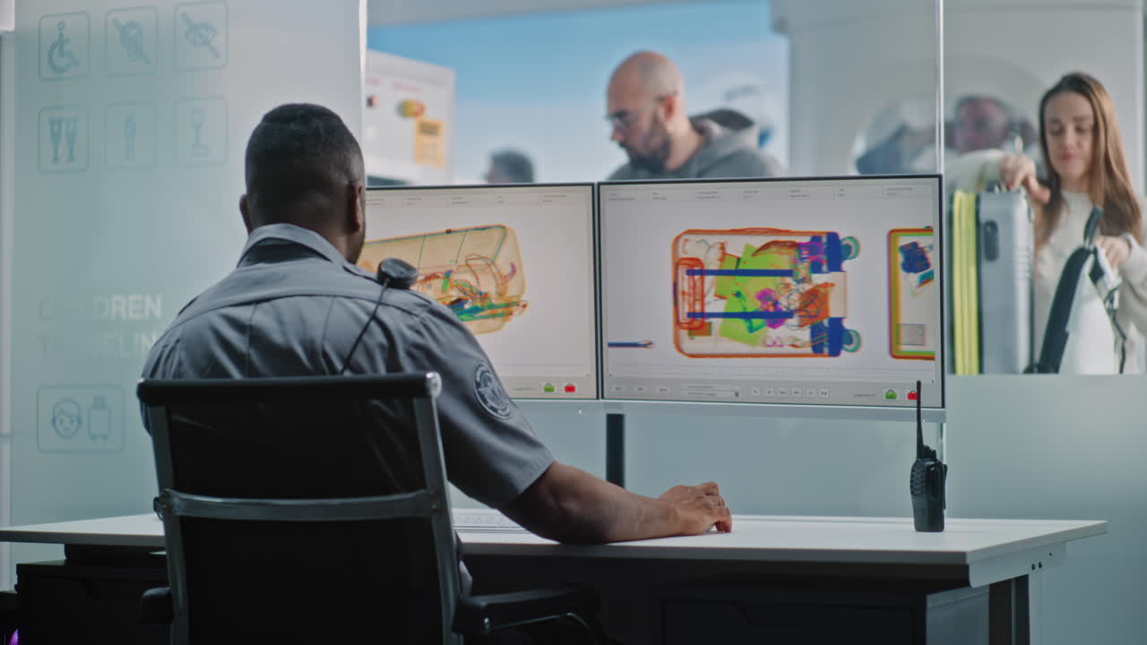 control de seguridad del aeropuerto