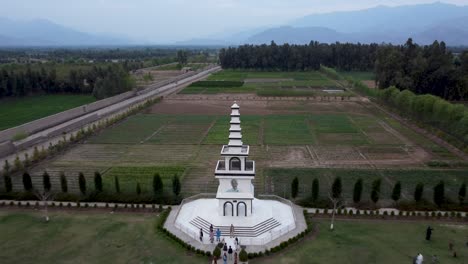 Impresionante-Vista-Aérea-Del-Parque-Nakamura-En-La-Provincia-De-Nangarhar.