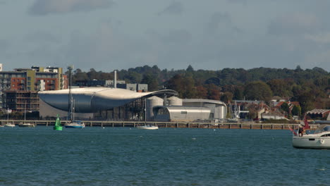 shot of waste water and sewage treatment plant at weston