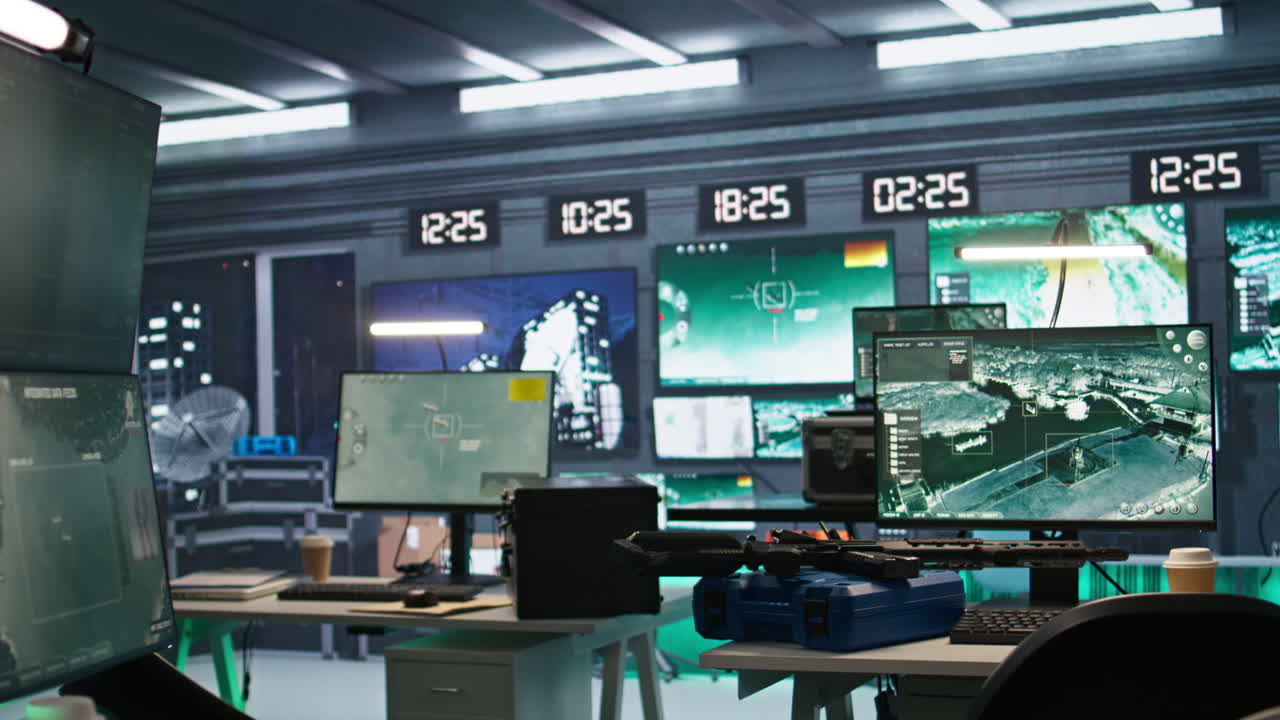 육군 지휘 센터의 첨단 기술
