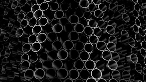 background of pipes