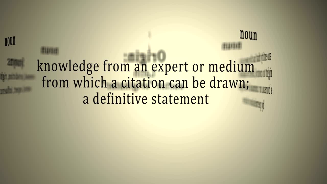 definición: autoridad