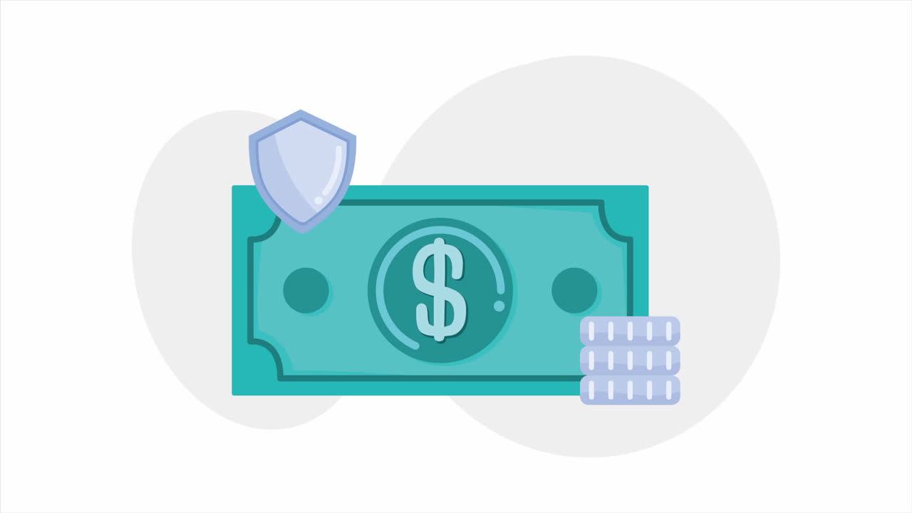 빌 돈 달러 금융 애니메이션