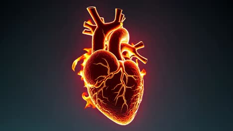 el corazón ardiente
