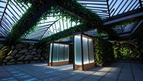 modern botanical interior design
