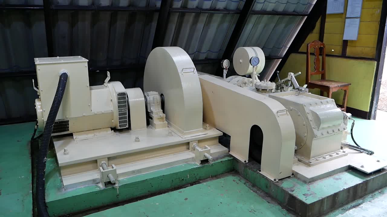 아시아 시골 지역 의 수력 발전기