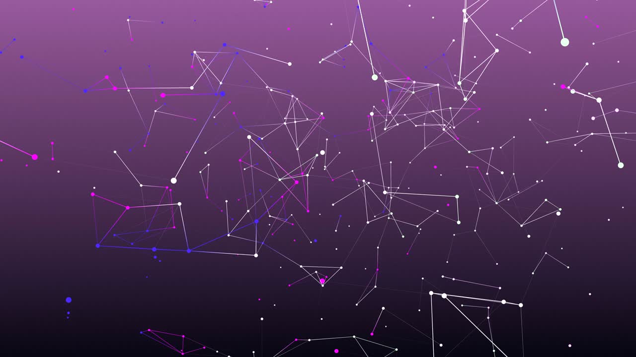 absract geometry background with lines and dots