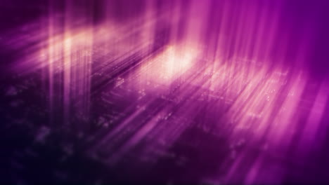 futuristic network simulation blending ai, quantum physics, and deep learning, with a particle matrix analyzing data in a sleek, background animation display