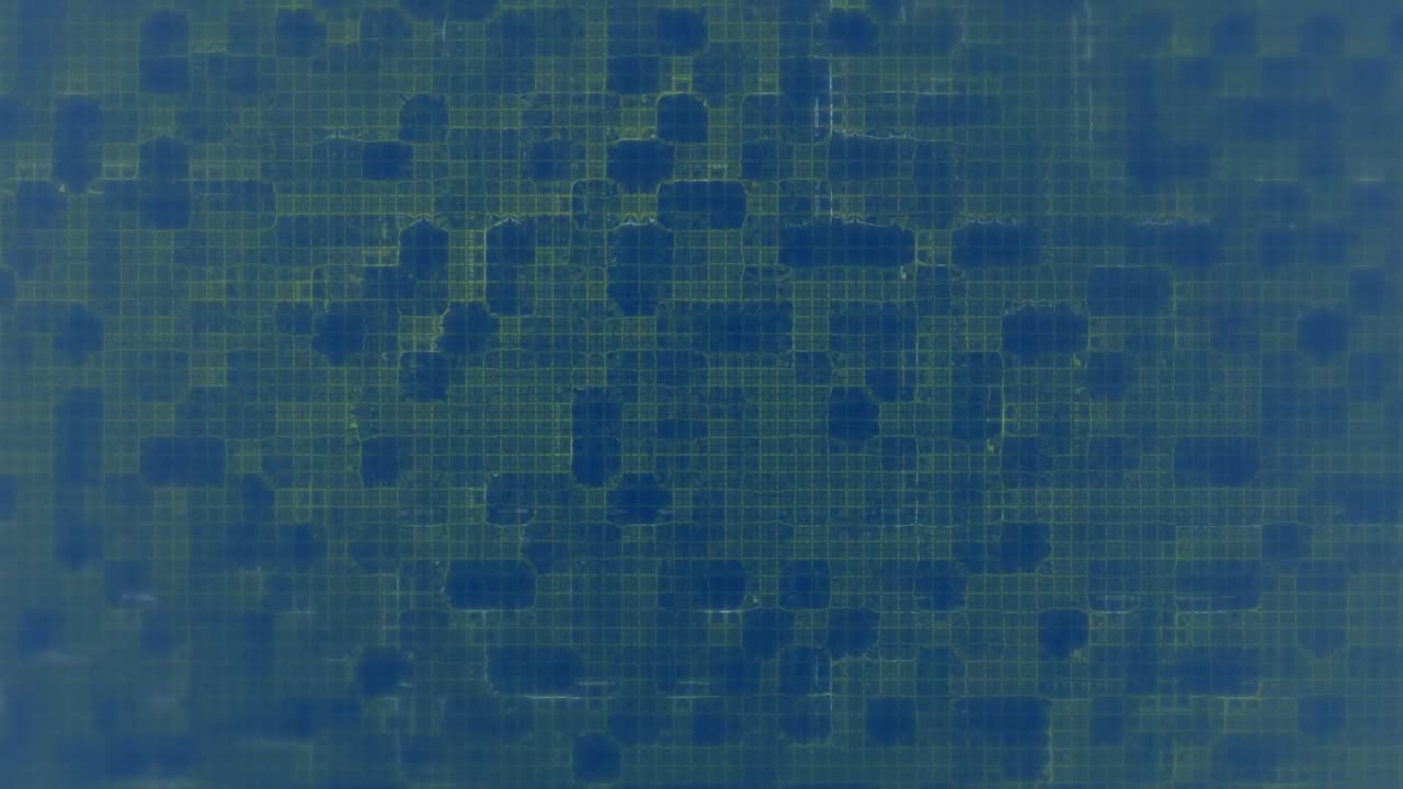 animación de diversos procesamientos de datos en todo el mundo