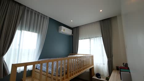diseño de decoración de dormitorio simple y minimalista