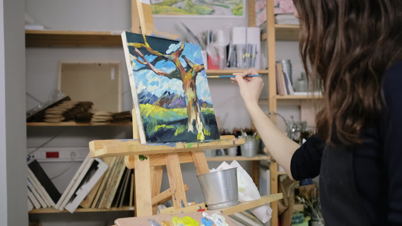 풍경을 그리는 예술가