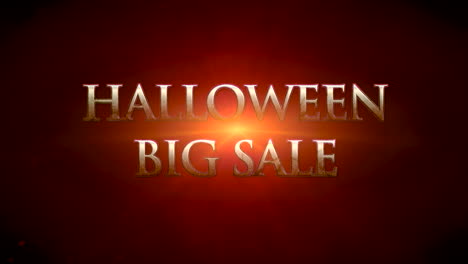 Halloween-Big-Sale-with-bright-star-in-dark-space