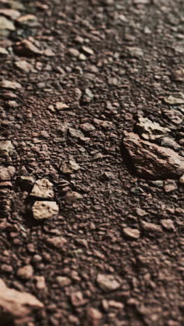 close up of gravel and rocks