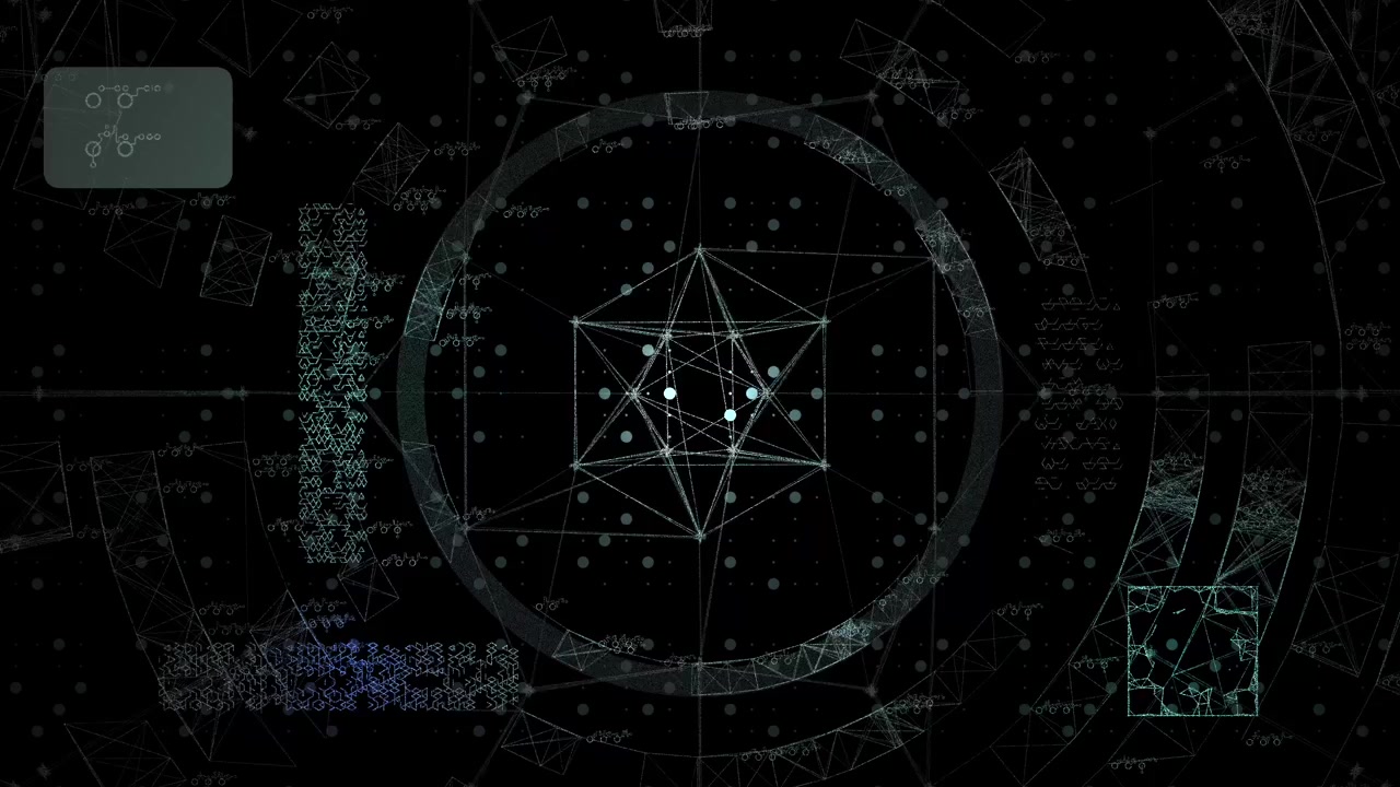 Immersive quantum computing interface showing astrophysics data telemetry, orbiting data packets, and neural networks. Ideal for high-end cyber security and space science concepts.