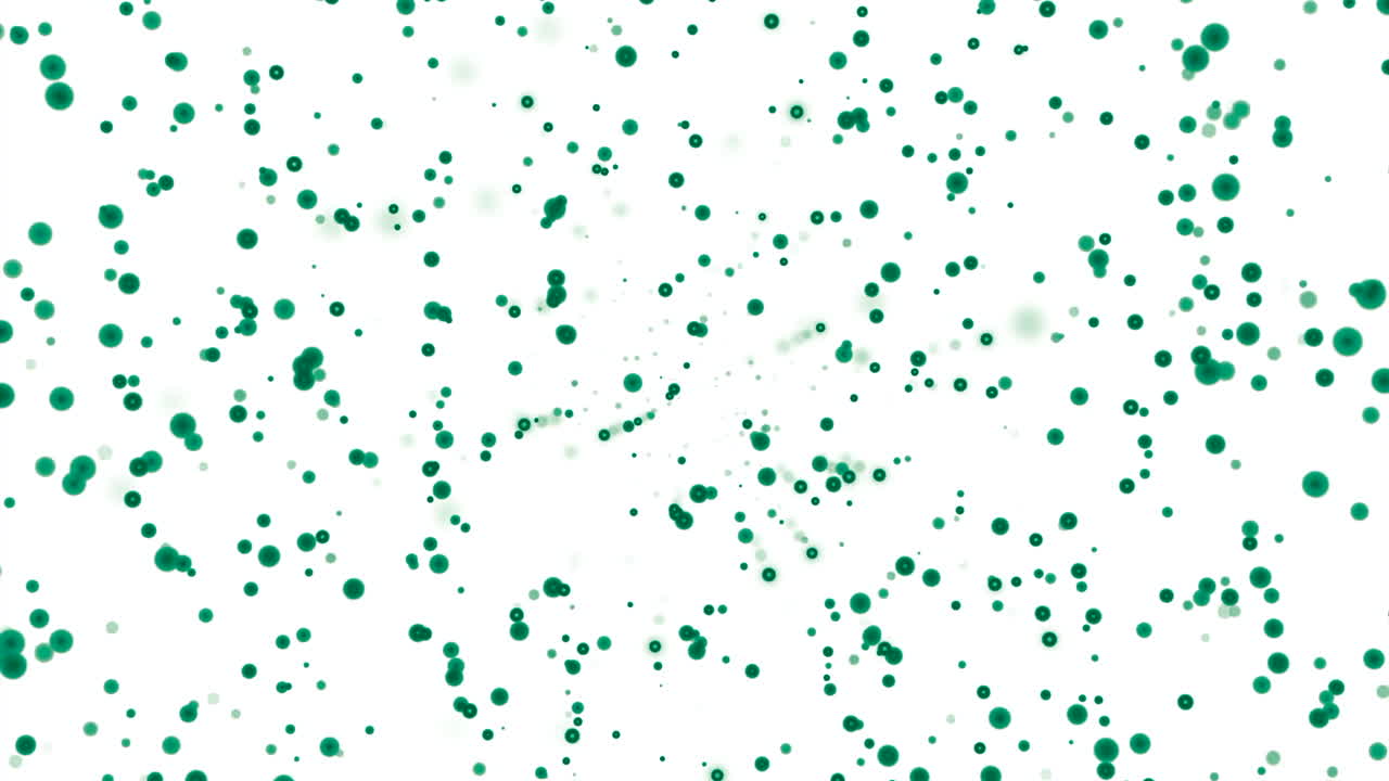 patrón de círculos verdes abstractos